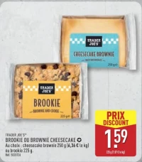 Trader Joe's Brookie ou Brownie Cheesecake