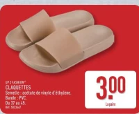 UP 2 FASHION® CLAQUETTES