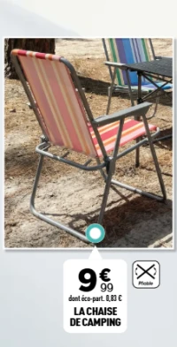 La chaise de camping