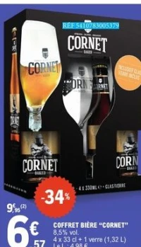 Coffret Bière "Cornet"