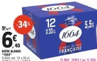 Bière Blonde "1664"