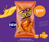 Chips TAKIS intense nacho