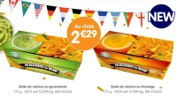 Boite de nachos au guacamole / Boite de nachos au fromage