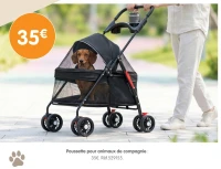 Poussette pour animaux de compagnie