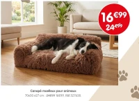 Canapé moelleux pour animaux