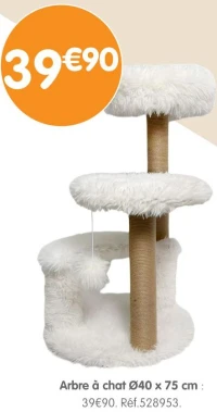 Arbre à chat Ø40 x 75 cm