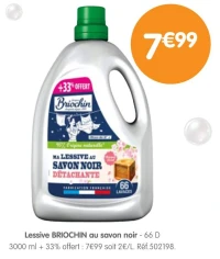 Lessive BRIOCHIN au savon noir