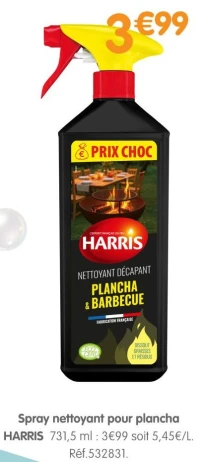 Spray nettoyant pour plancha HARRIS