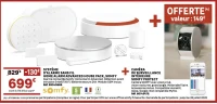 Système d'alarme sans fil Home Alarm Advanced House Pack, Somfy + Caméra de surveillance intérieure Somfy Protect