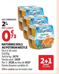 NaturNes Bols au Potiron Nestlé