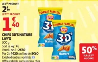 CHIPS 3D'S NATURE LAY'S
