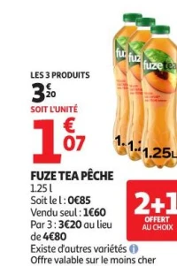 Fuze Tea Pêche