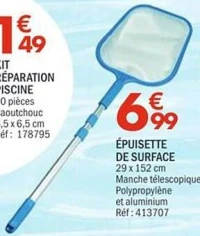 ÉPUISETTE DE SURFACE