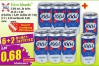 1664 Bière blonde 5,5% vol.