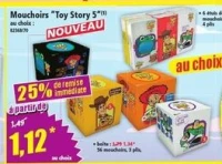 Mouchoirs Toy Story 5