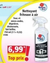 Maison Net Nettoyant friteuse à air