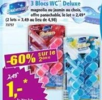 Saubermax 3 Blocs WC Deluxe