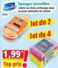 Saubermax Eponges microfibre