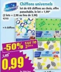Saubermax Chiffons universels