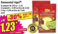 Emmental râpé