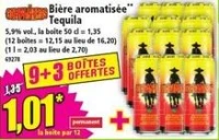 Bière aromatisée Tequila