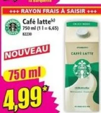 Starbucks Café latte