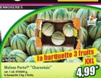 Melons Porto "Charentais"