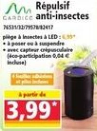 Répulsif anti-insectes