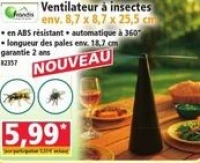 Ventilateur à insectes