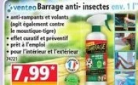 venteo Barrage anti-insectes