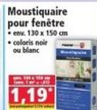 Moustiquaire pour fenêtre