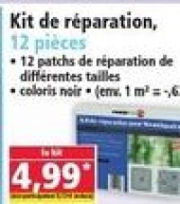 Kit de réparation, 12 pièces