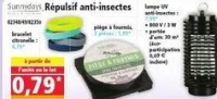 Sunnydays Répulsif anti-insectes