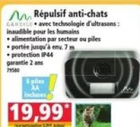 Gardigo Répulsif anti-chats