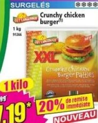 GUT LANGENHOF Crunchy chicken burger