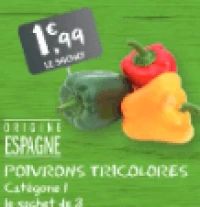 Poivrons Tricolores