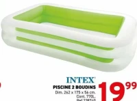 INTEX PISCINE 2 BOUDINS
