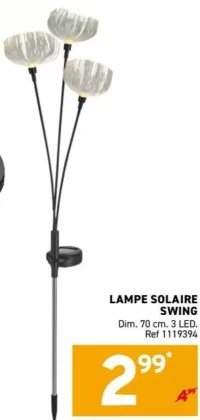 LAMPE SOLAIRE SWING