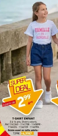 T-SHIRT ENFANT