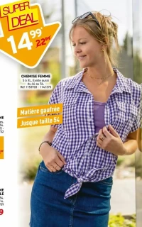 CHEMISE FEMME