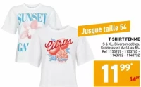 T-SHIRT FEMME