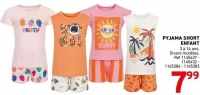 PYJAMA SHORT ENFANT