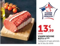 VIANDE BOVINE ROTI