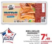 Ribs a Griller Madrange