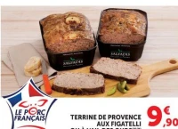 TERRINE DE PROVENCE AUX FIGATELLI OU À L'AIL DES OURS