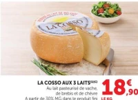 LA COSSO AUX 3 LAITS