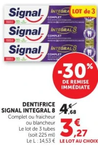 Signal Integral 8 Dentifrice