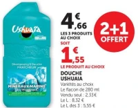 Douche Ushuaïa
