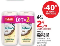 Huile Douche Instant Tahiti
