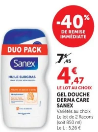Gel Douche Derma Care Sanex